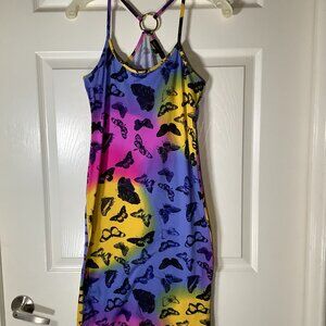 Absolutely Love it!!Butterfly Mini Shoulder Out Dress